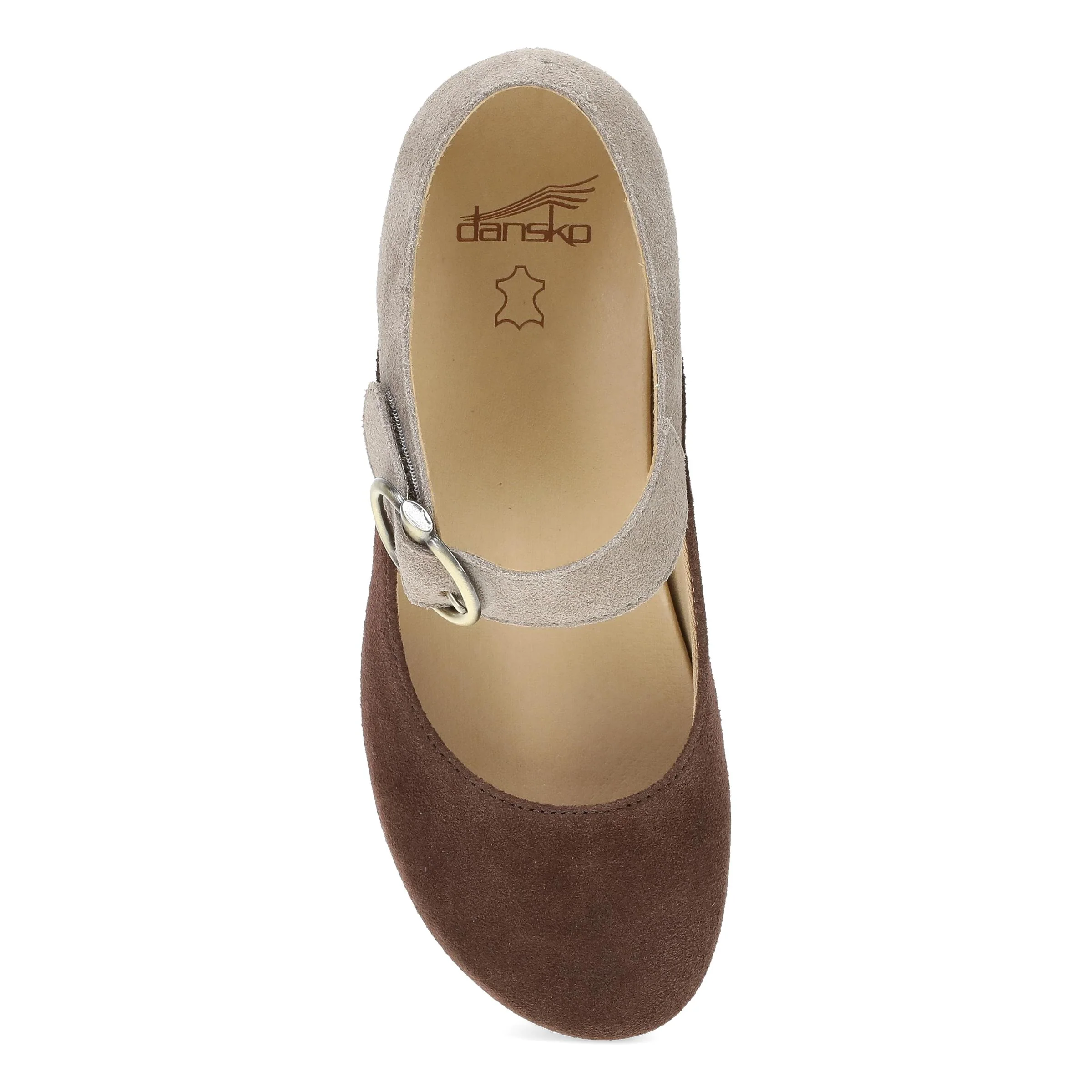 Bonny Mary Jane Chocolate/Taupe - Image 8