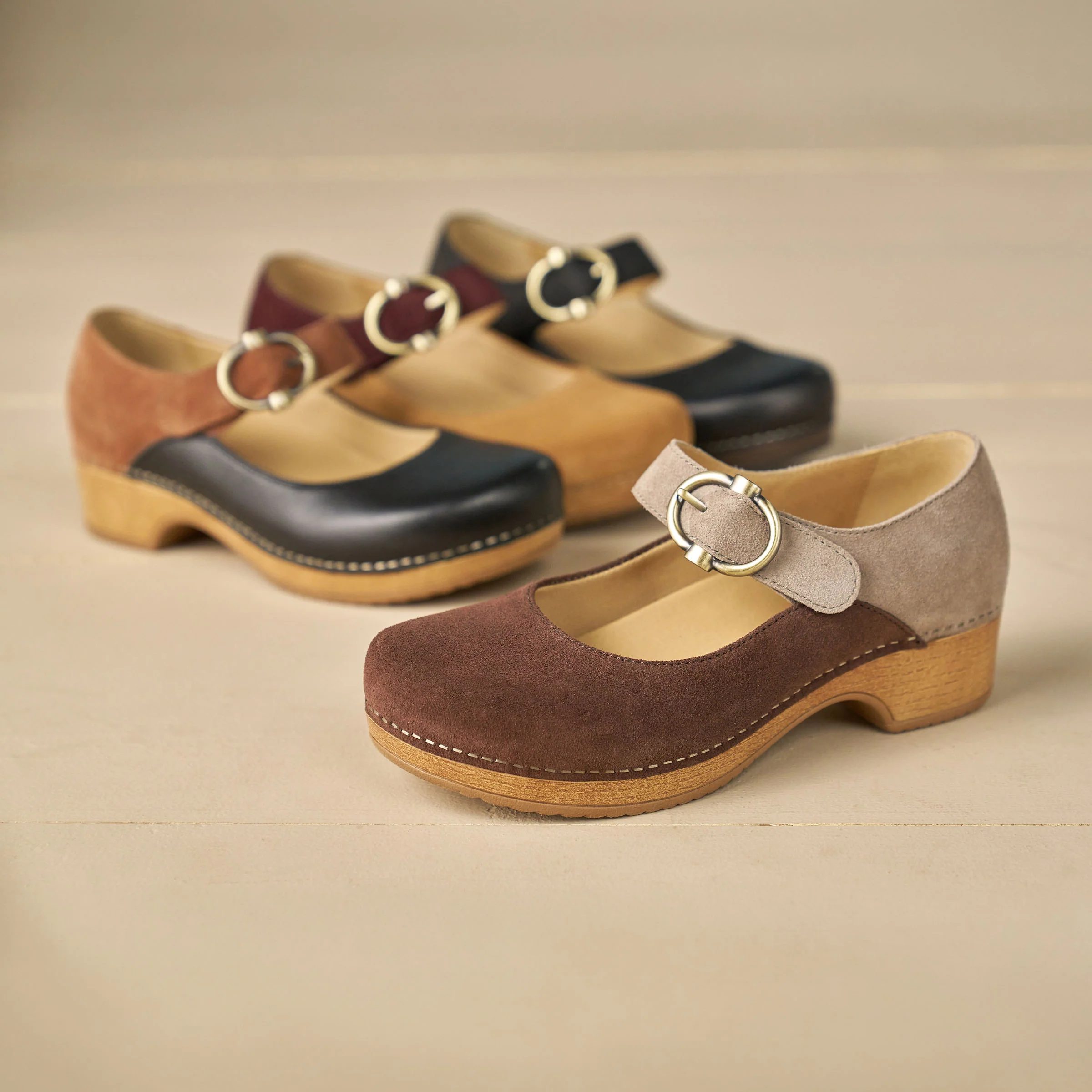 Bonny Mary Jane Chocolate/Taupe - Image 9