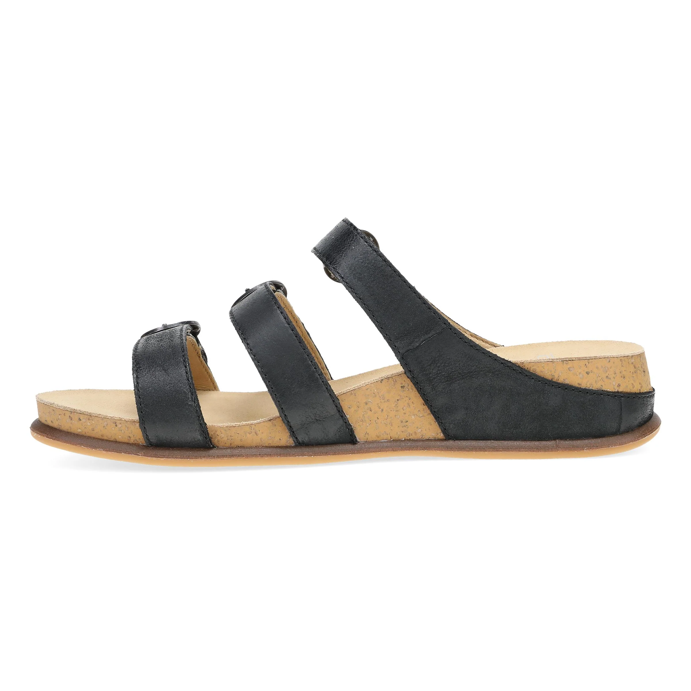 Campbell Black Burnished Nappa - Image 3