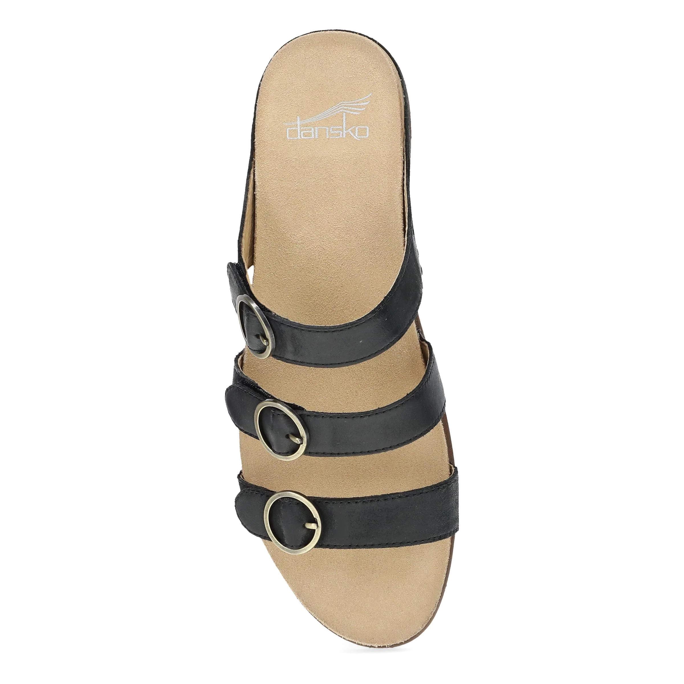 Campbell Black Burnished Nappa - Image 6