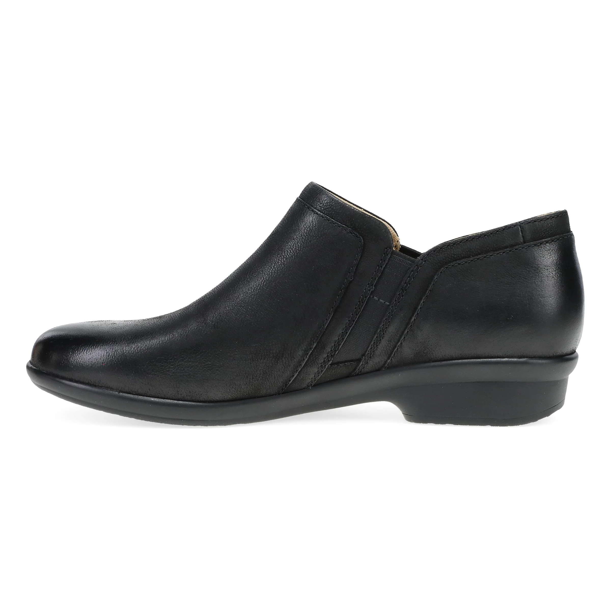 Cheryl Wide Black Burnished Nubuck - Image 3