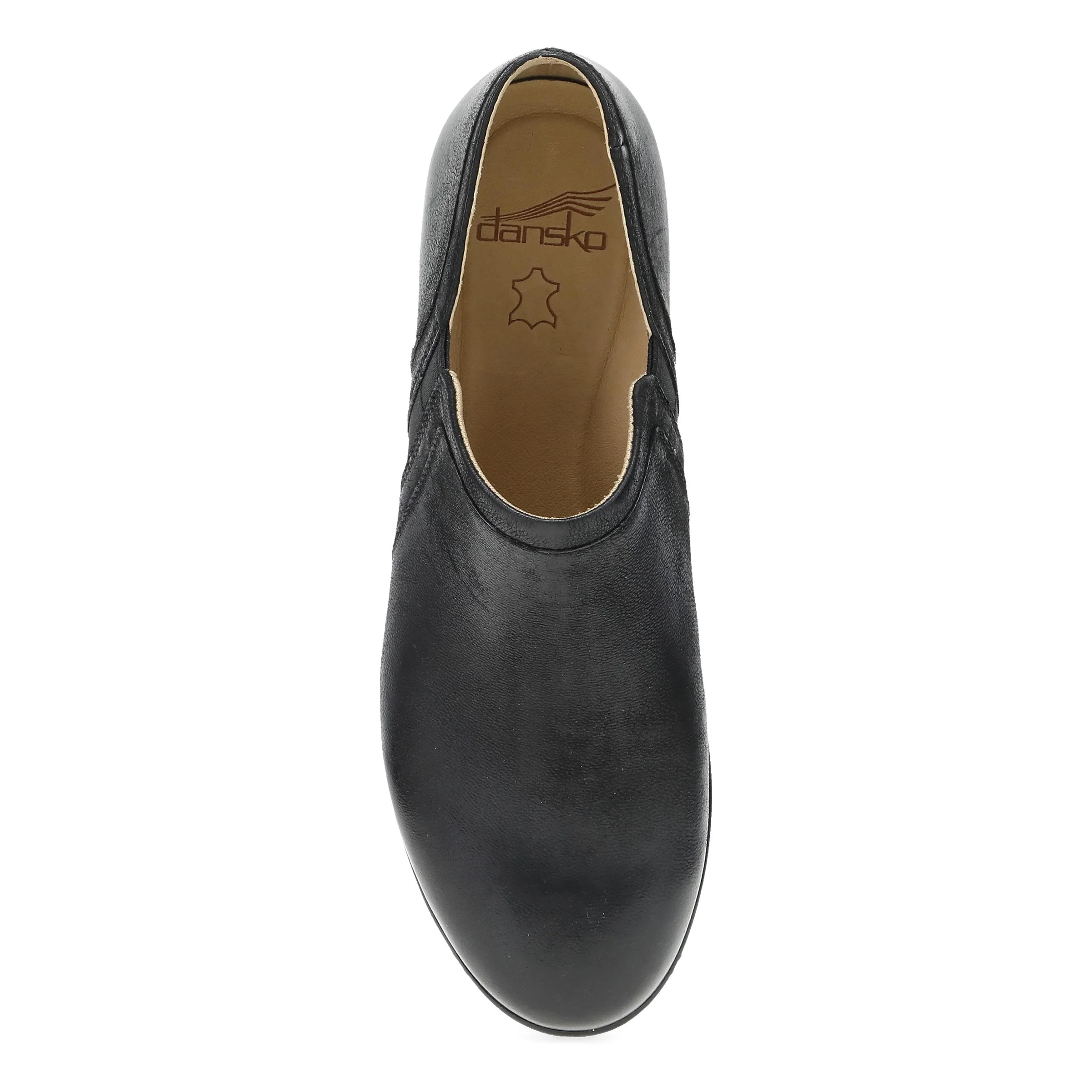 Cheryl Wide Black Burnished Nubuck - Image 7