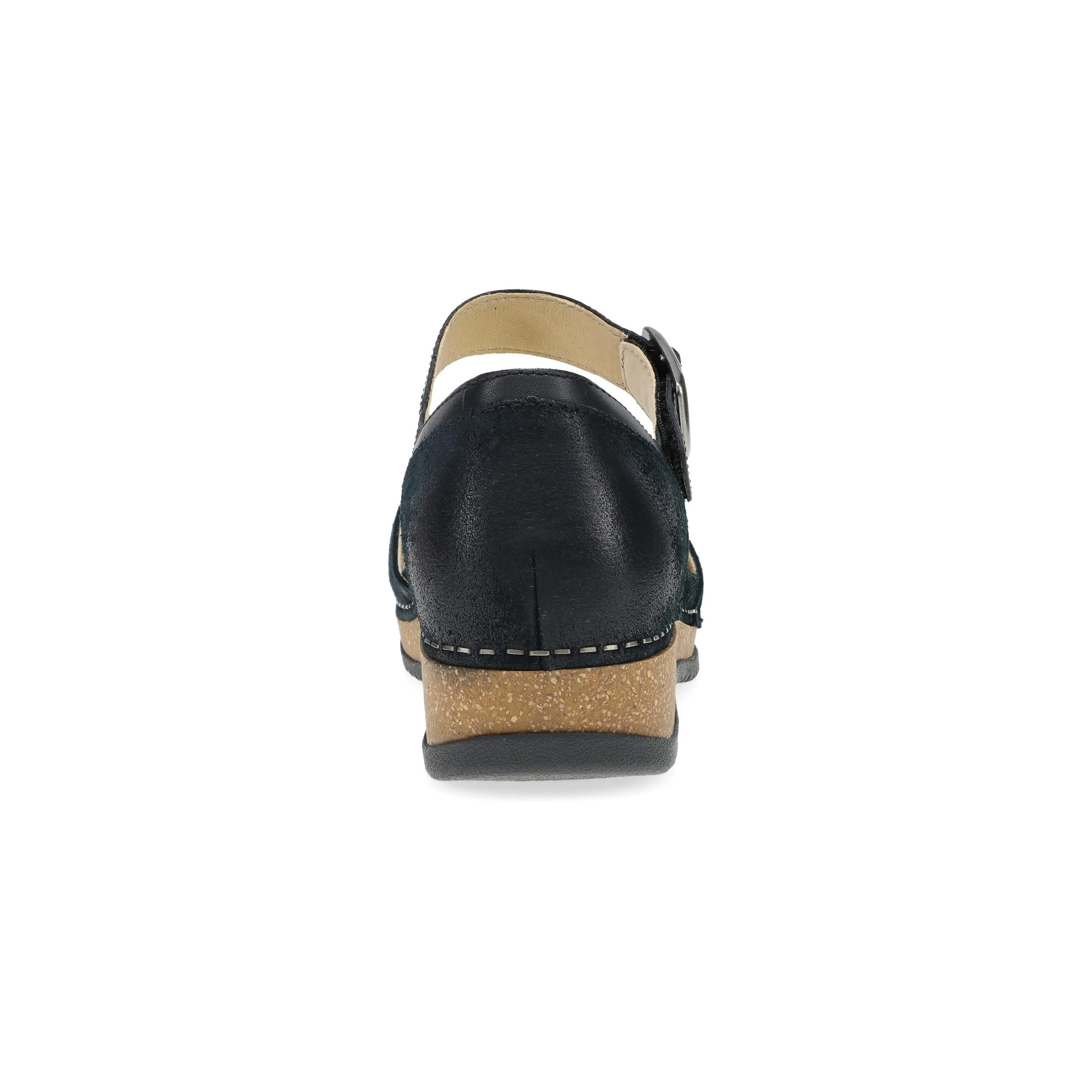 Mae Black Burnished Suede - Image 7