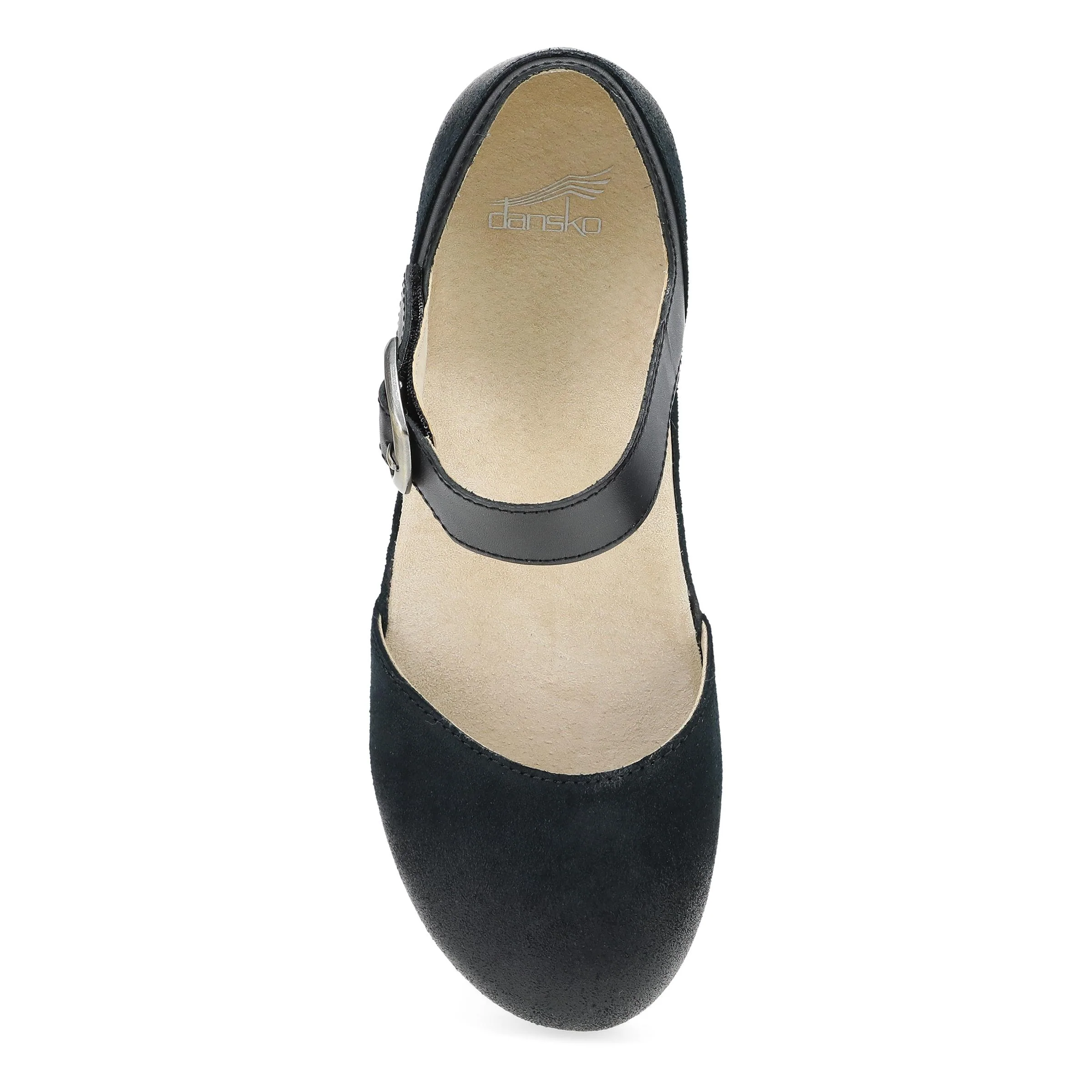 Mae Black Burnished Suede - Image 8