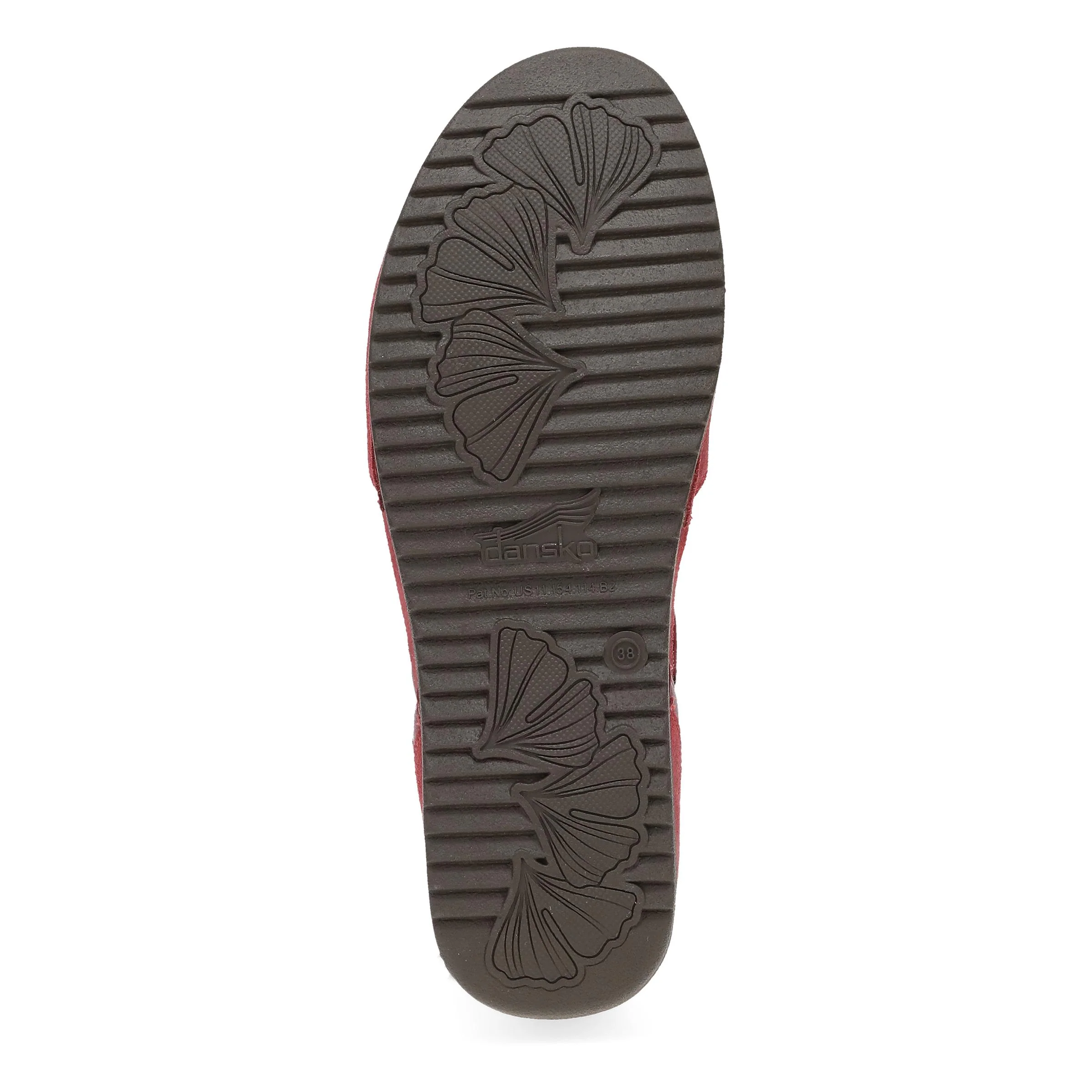 Mae Red Burnished Suede - Image 9