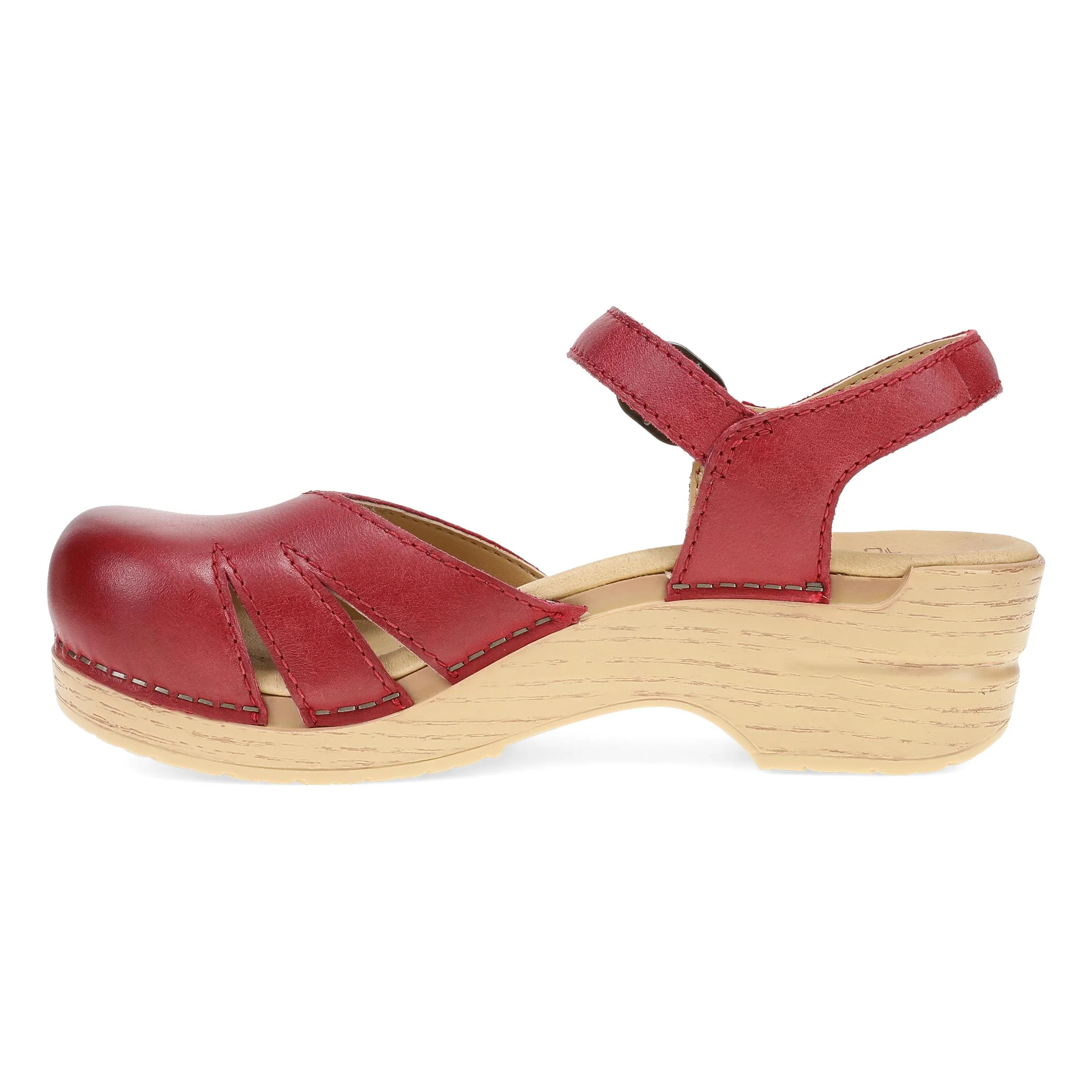 Margreta Red Burnished Nubuck - Image 3