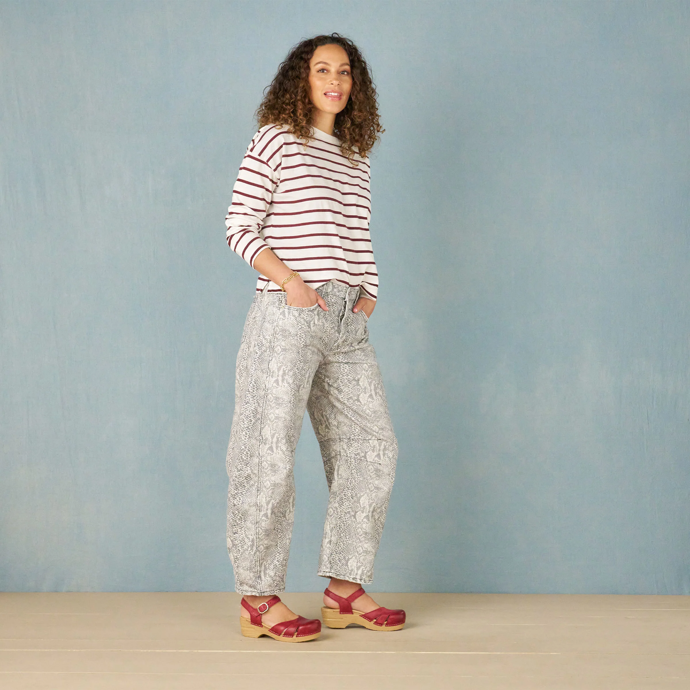 Margreta Red Burnished Nubuck - Image 5