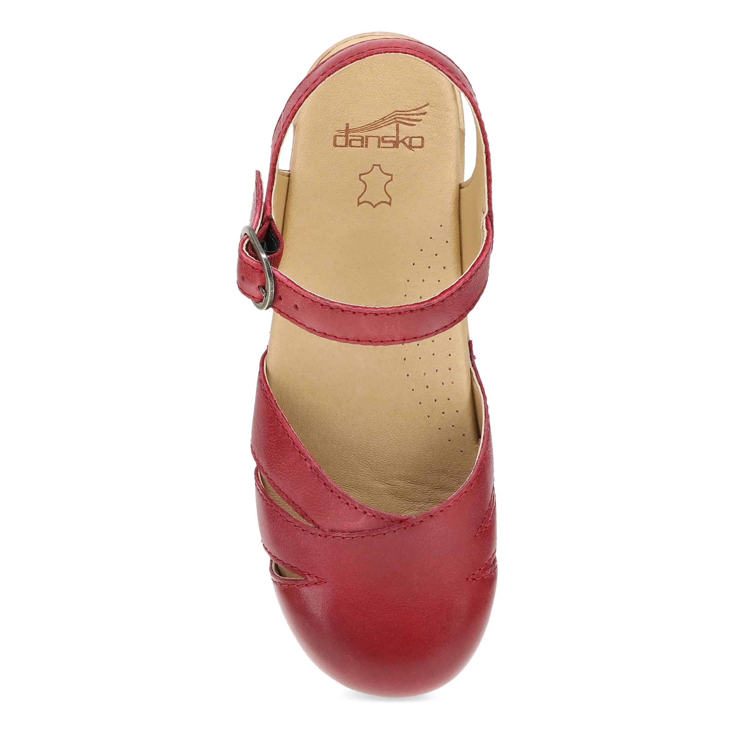 Margreta Red Burnished Nubuck - Image 7