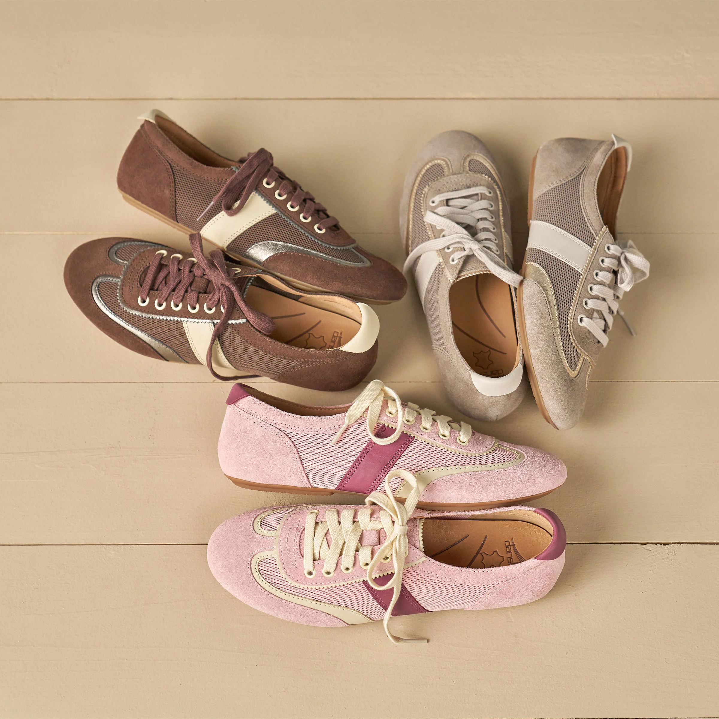 Milana Taupe/Gold Suede - Image 5