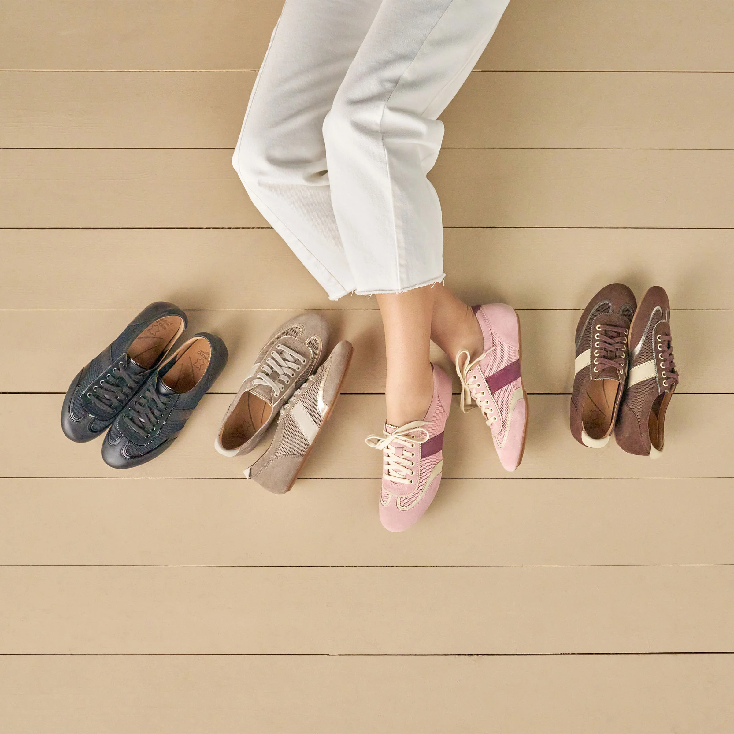 Milana Taupe/Gold Suede - Image 6